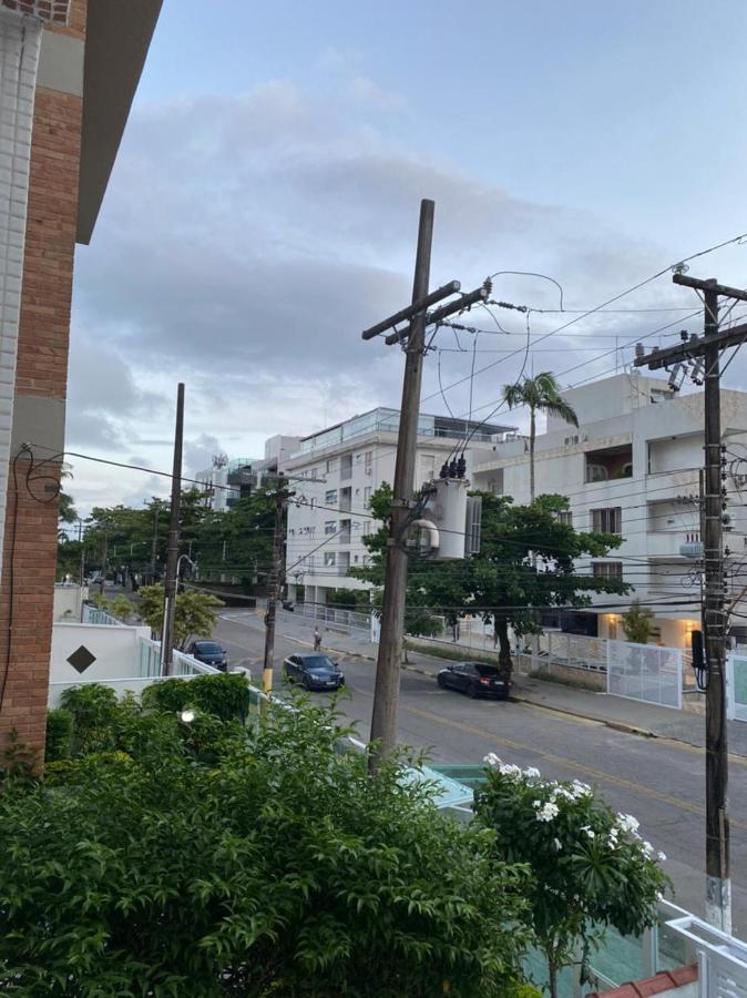 Apartamento Com Estacionamento, Wi-Fi, Ar Condicionado A 300 Metros Da Praia Da Enseada No Guaruja. Dış mekan fotoğraf