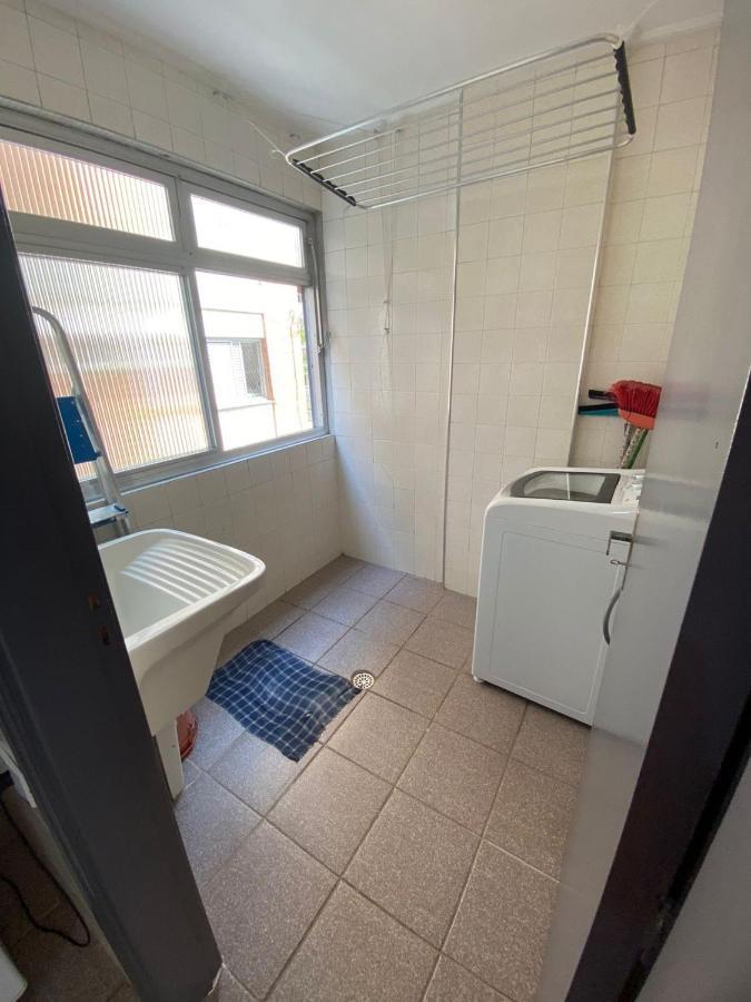 Apartamento Com Estacionamento, Wi-Fi, Ar Condicionado A 300 Metros Da Praia Da Enseada No Guaruja. Dış mekan fotoğraf